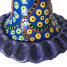 California Art Pottery Candlestick holder by Lynda Feman Circa 1999