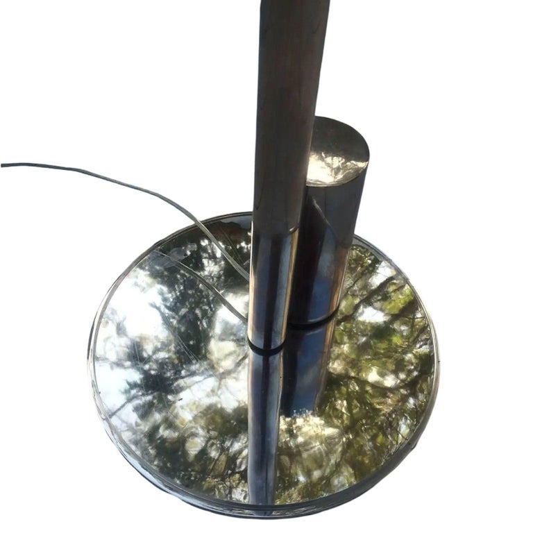 Mid-century Chrome "Ball Line" Lamp by Charles Hollis Jones, 1965, Pair