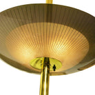 Mid Century Brass Triple Light Floor to Ceiling Tension Pole Lamp