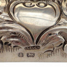 Victorian Silver Embossed Clock by Douglas Clock Company
