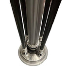 Large 6-Foot Art Deco Revival Machine Age Torchiere Floor Lamp