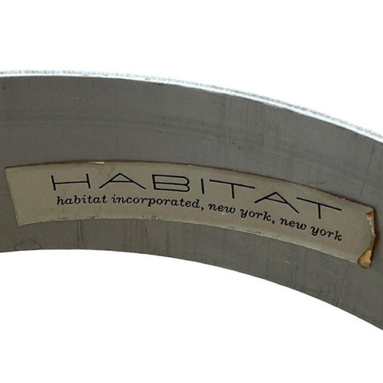 Polished Aluminum Umbrella Stand by Paul Mayen for Habitat