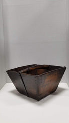 19th Century Wood Rice Container