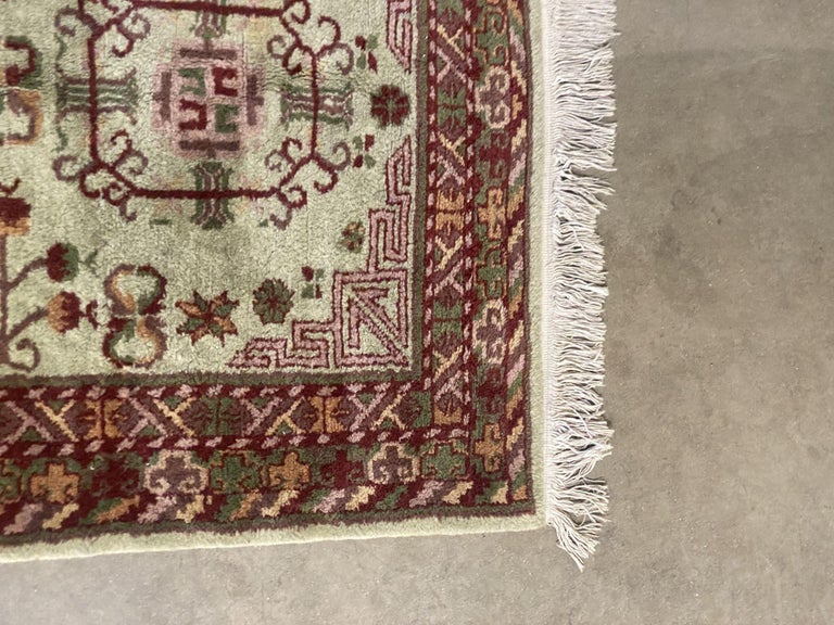 Post War Persian Style Runner Hand Loom 1950s Rug Runner