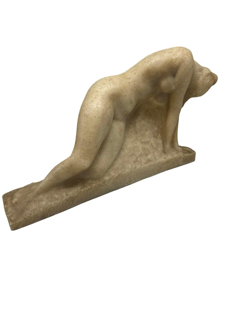 "The Awakening" Stone Composite Female Statue by Vincent Glinsky