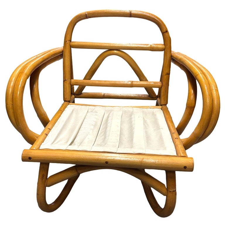 Restored Rattan Loop Leg Livingroom Set