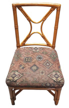 Ficks Reed Restored Rattan Dining Room Table and Chairs Set