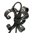 Spanish Revival Wrought Iron 7-Light Wood Beam Grand Wall Sconce, 2 Available