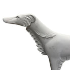 Life-Size Art Deco Styled Fiberglass Borzoi Russian Hunting Hound Dog Statue