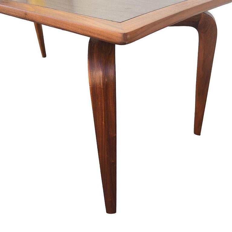 Mid-Century Walnut Dining Table by Maurice Bailey for Monteverdi Young