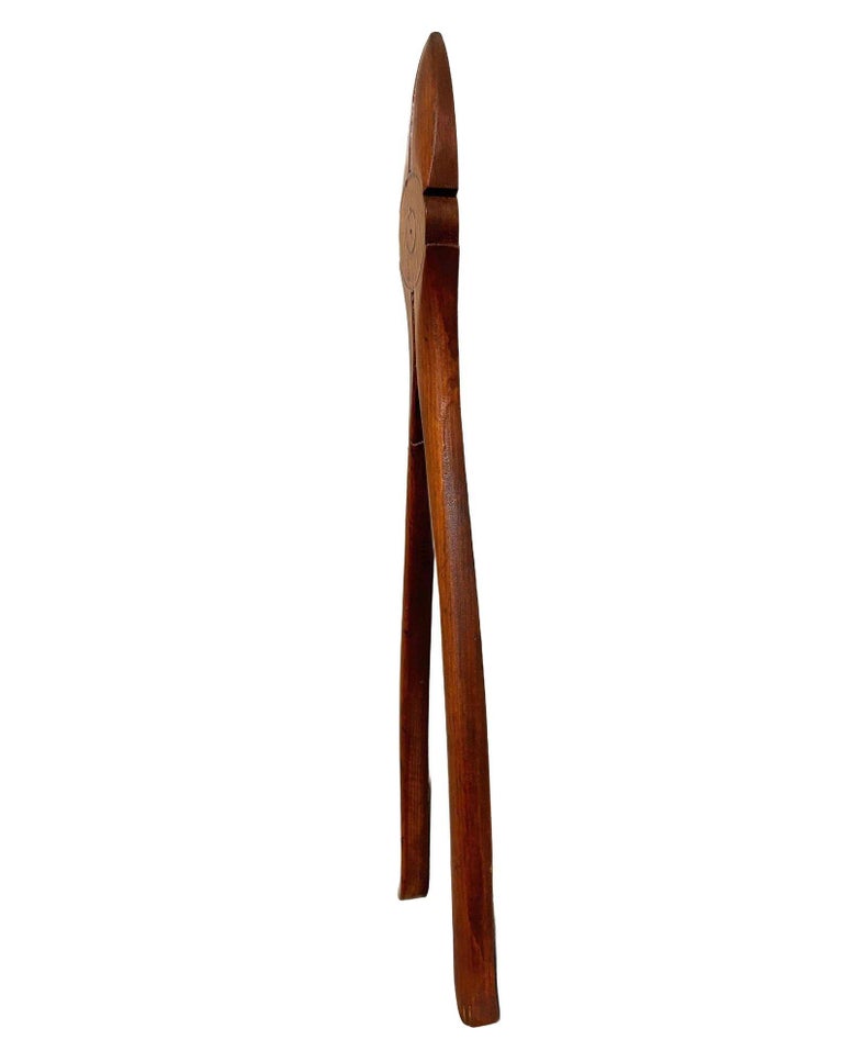 19" Rustic Edwardian Mahogany Needlenose and Cutting Pliers Wall Art