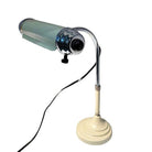 Streamline Modern Chrome & Enameled Bankers Desk Lamp by Radionic