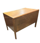 Mid Century "Parallel" Walnut End Table Commode by Barney Flagg For Drexel