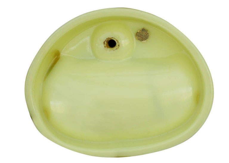 Nude Art Deco Smoking Flapper Slag Glass Ashtray by Houzex