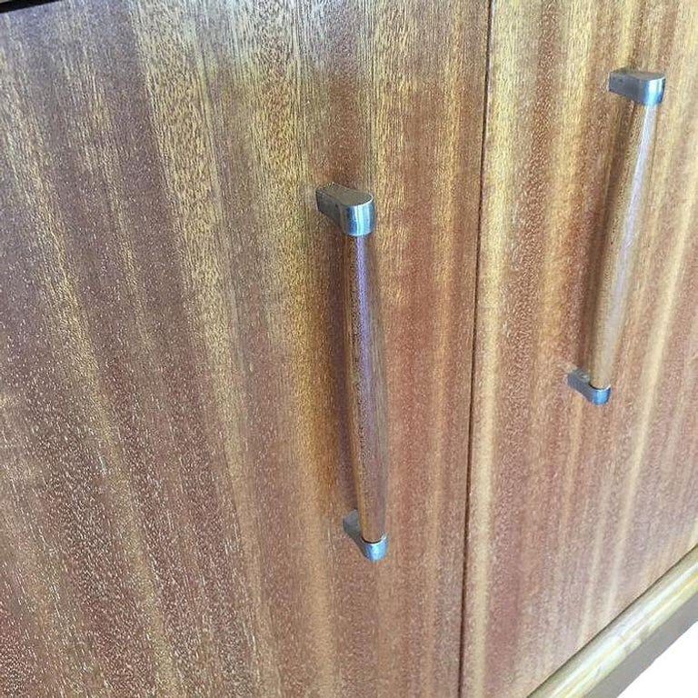 Mid-century 6057 Server Mahogany Sideboard Cabinet, John Keal for Brown Saltman