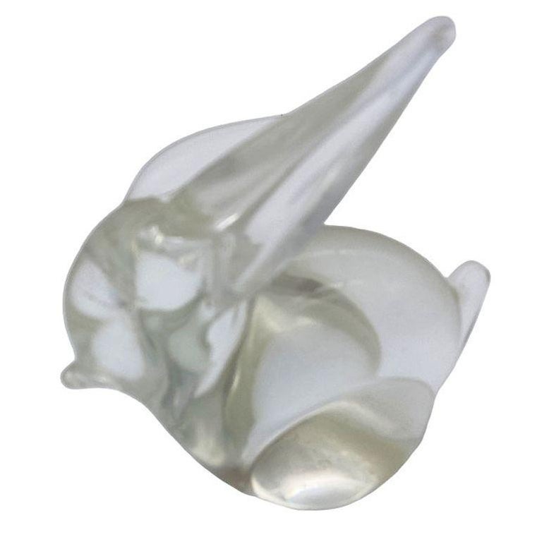 Set of 11 Rare Modernist Glass & Lucite Bunny Rabbit Figural Collection