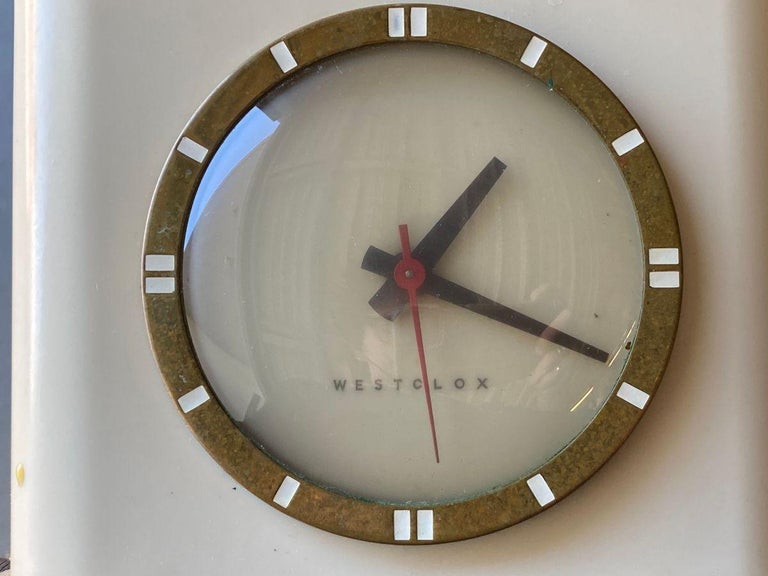Art Deco Model "Ben Franklin" S4 Electric Clock by Westclox