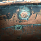 Late Victorian Hand-Hammered Copper Cauldron Pot