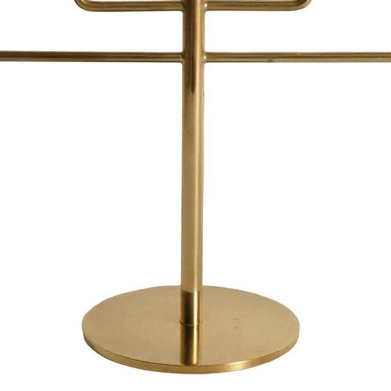 Scandinavian Modern Brass Candle Holder Candelabra by Hans-Agne Jakobsson, Pair