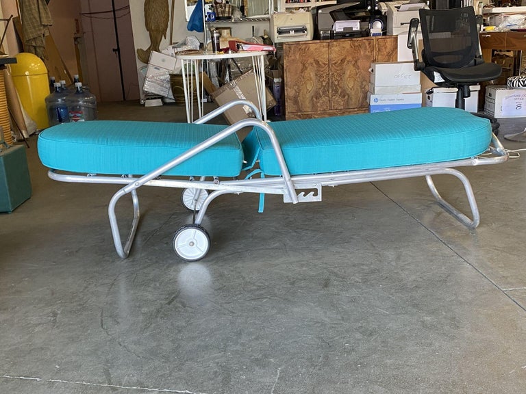 Aluminum Patio/Outdoor Adjustable Recliner Chase lounge