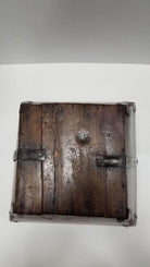 19th Century Wood Rice Container