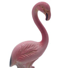 Mid-century "Meeting in Florida" Matching Ceramic Pink Flamingo Statues, Pair