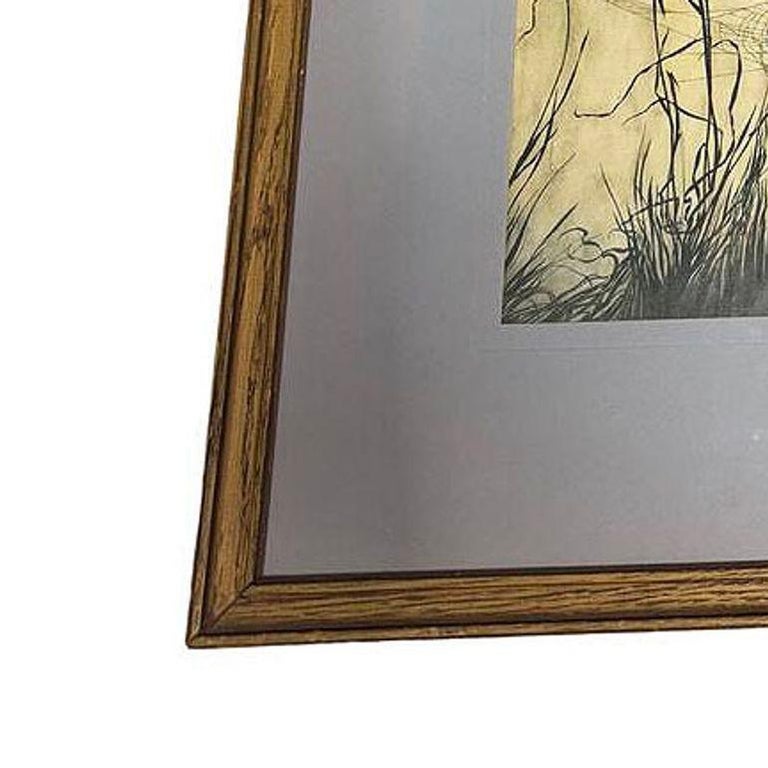 Peter Pan Fairies are Exquisite Dancers Lithograph Print Arthur Rackham Framed