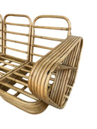 Restored Six-Strand Square Pretzel Sofa & Lounge Chair Livingroom Set