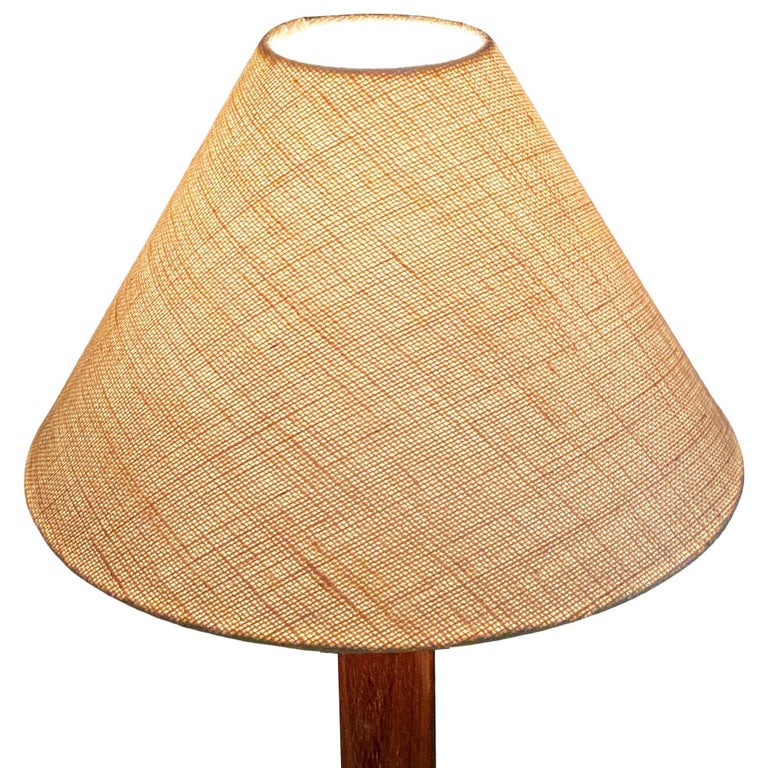 Nickel Básica M2 Table Dimmer Lamp by Santiago Roqueta For Santa & Cole w/ Shade
