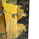 MCM Chinese Export Hand Gilded 6-Panel Geese Coromandel Screen Room Divider