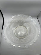 Vintage 1950's Dorothy Thorpe Etched Art Glass Hibiscus Bowl