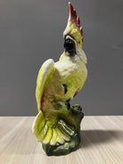 Ceramic California Pottery Tropical Cockatoo Planter