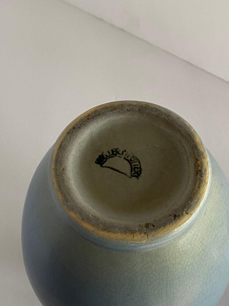 Antique Arts & Crafts Hand-Painted Art Pottery Vase by Weller Pottery