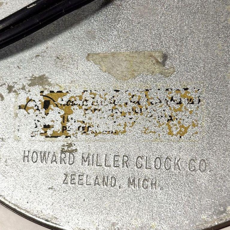 MCM George Nelson Studio Model 4756 "Steering Wheel" Wall Clock by Howard Miller