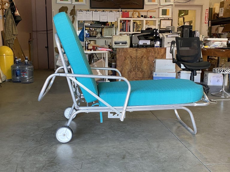 Aluminum Patio/Outdoor Adjustable Recliner Chase lounge