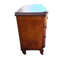Late 19th Century Victorian Queen Anne Lowboy Dresser with Sculpted Front