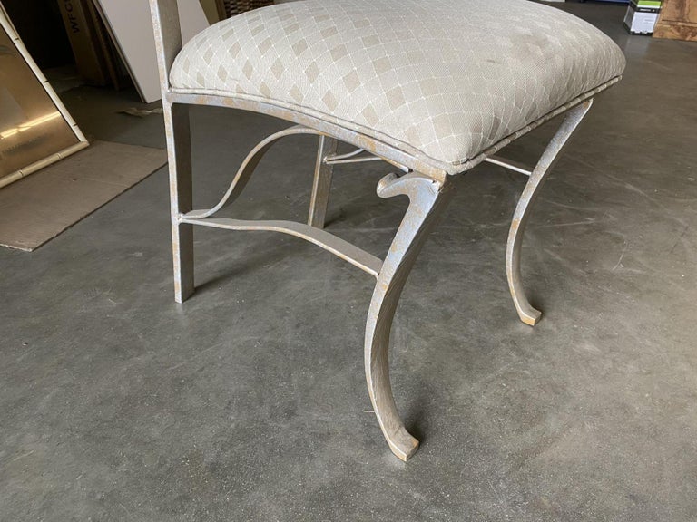 High Style Formal Dining Steel Side Chair, Set of 4