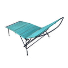 MCM Walter Lamb Style Iron Outdoor/Patio Chaise Lounge w/ Teal Cord, 6 Available