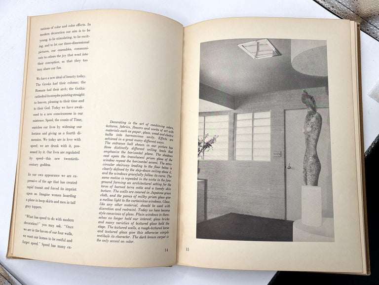 1938 First Edition "Space for Living" Design Book by Paul T. Frankl