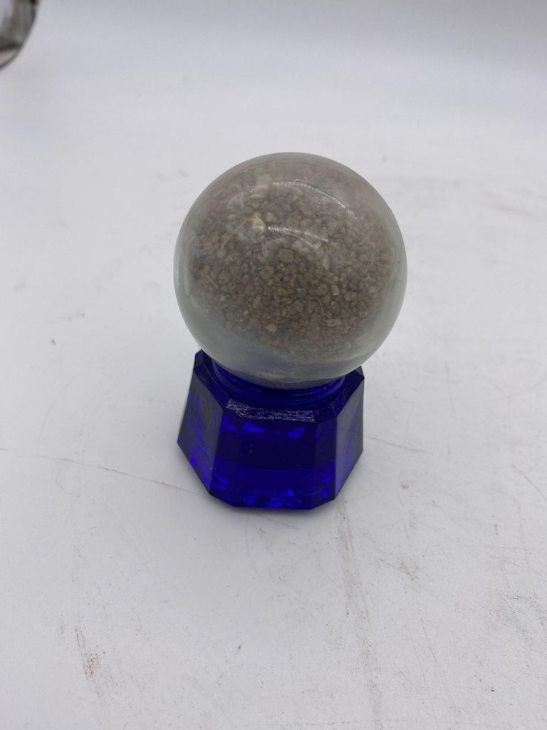 Vintage Marble, Brass, Resin, Glass Spheres with Stands Collection
