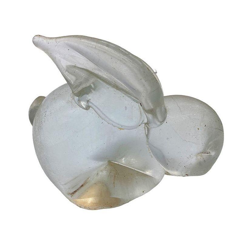 Set of 11 Rare Modernist Glass & Lucite Bunny Rabbit Figural Collection