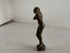 Bronze Shy Nude Women Art Nouveau Letter Wax Seal Stamp