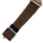Longines 10K Gold-Filled Hexagonal Case Manual Watch w/ Crocodile Leather Band
