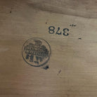 Restored Heywood Wakefield Blond Birch End Table w/ Rattan Legs