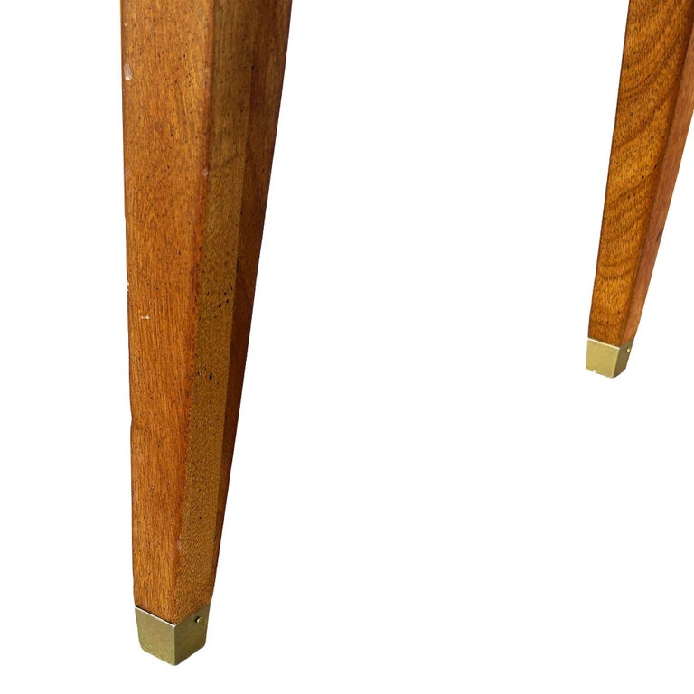 Rare MCM Danish Modern Mahogany Chest of 4 Side Table Stands by Frits Henningsen