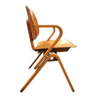 Midcentury Thonet Bent Plywood Armchairs by Joe Atkinson, Set of 5