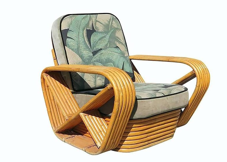 Restored Midcentury Rattan, Living Room Seating Set