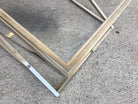 Granger Hertzog Attributed Chrome X Base Glass Top Coffee Table