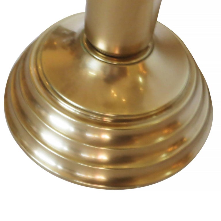 Art Deco Celluloid and Brass Table Lamp