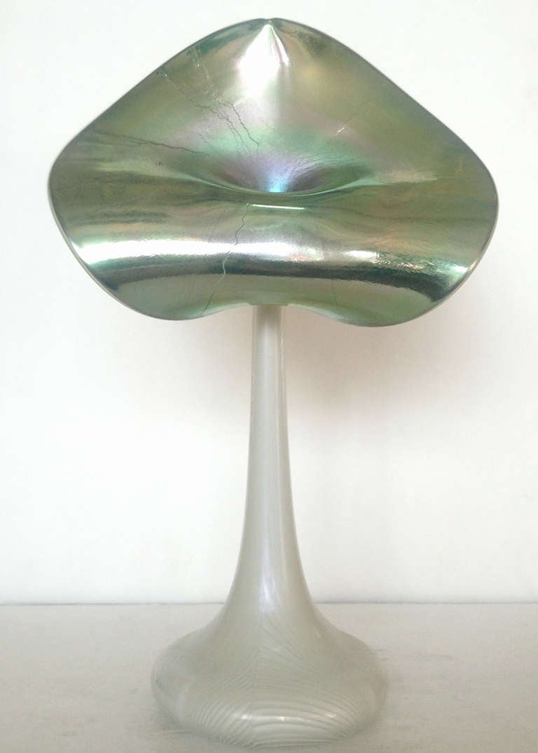 Jack-in-the-Pulpit Glass Vase by Stuart Abelman